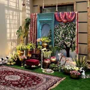 pooja flower decoration