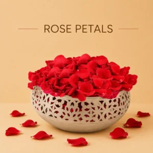 fresh rose petals
