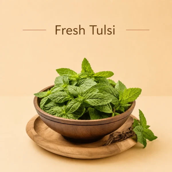 fresh tulsi for puja