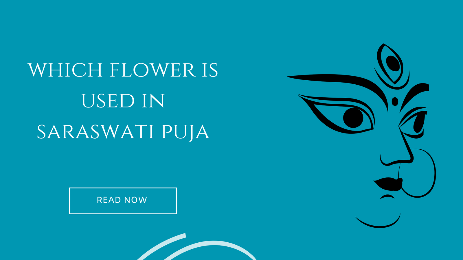 which flower is used in saraswati puja