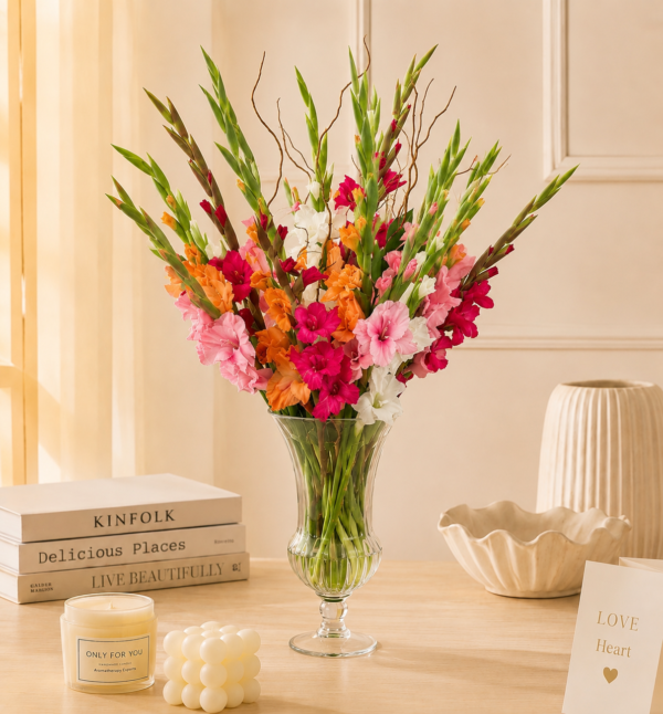 Premium Gladiolus Stems 24Pcs