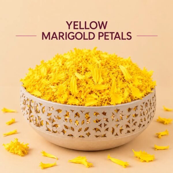 Yellow Merigold petals 200gm